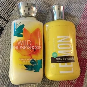 Bath and Body Works lotion bundle
